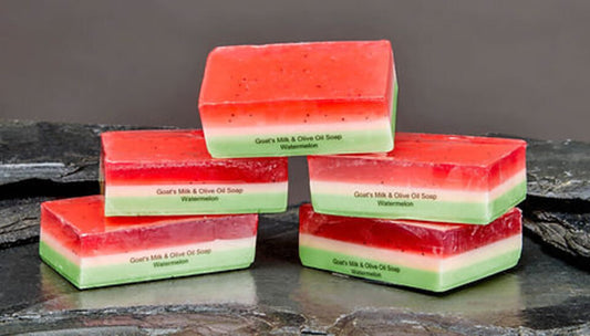 Watermelon Goat Milk Soap