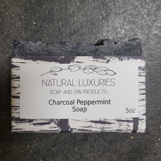Charcoal Peppermint Soap